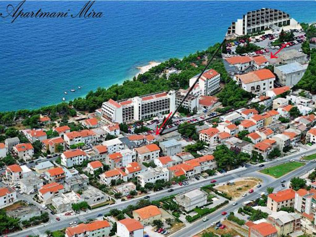 Apartments Mira Makarska Eksteriør bilde